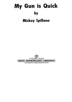 [Mike Hammer 02] • Mickey Spillane - [Mike Hammer 02]